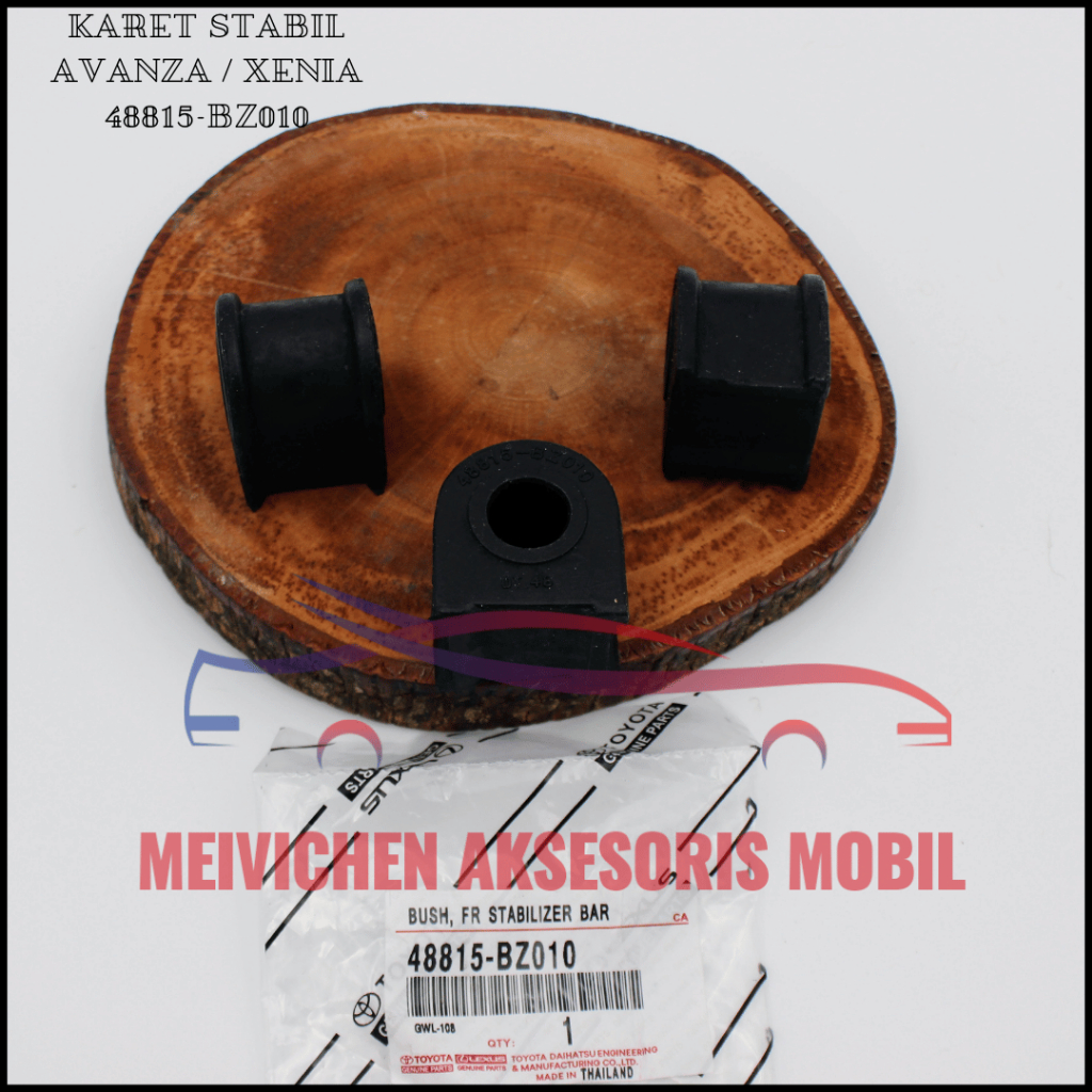 KARET STABILIZER DEPAN MOBIL AVANZA / XENIA 48815-BZ010 HIGH QUALITY OEM BERGARANSI