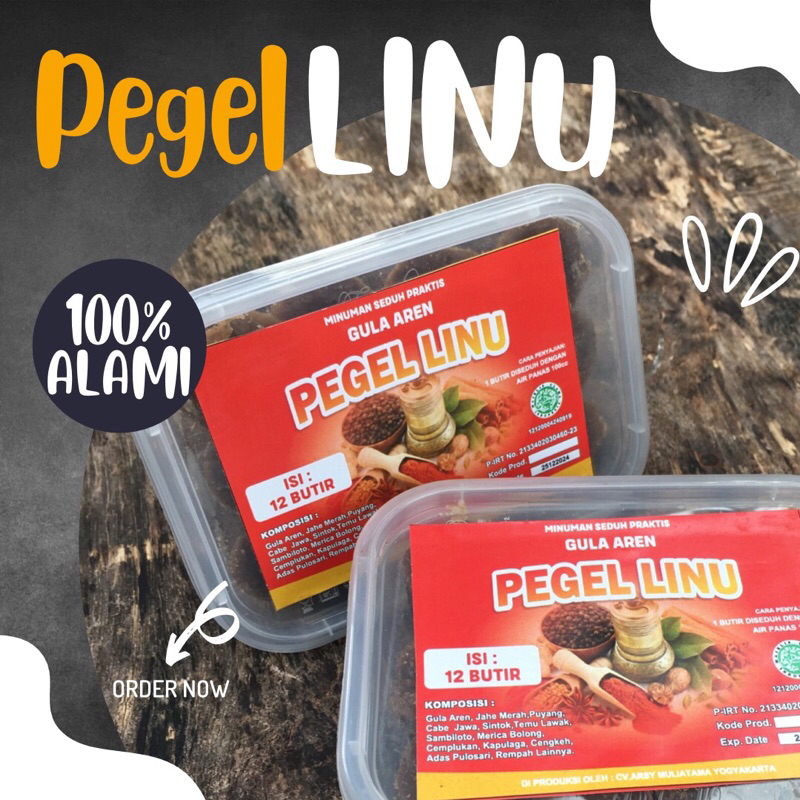 

minuman seduh praktis herbal pegel linu