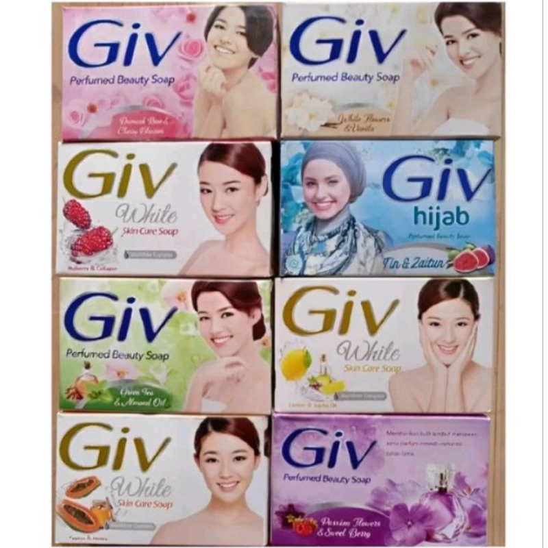 sabun batang giv 72gram || sabun mandi giv white