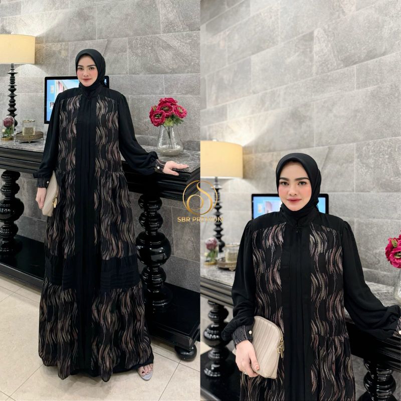 Gamis Busui Zaneta Dress By Sbr premium best seller