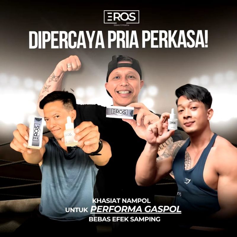 (ORIGINAL) EROS Tetesan Pria Perkasa
