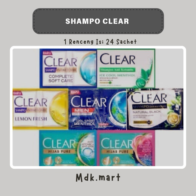 Sampo Clear- Satu renceng