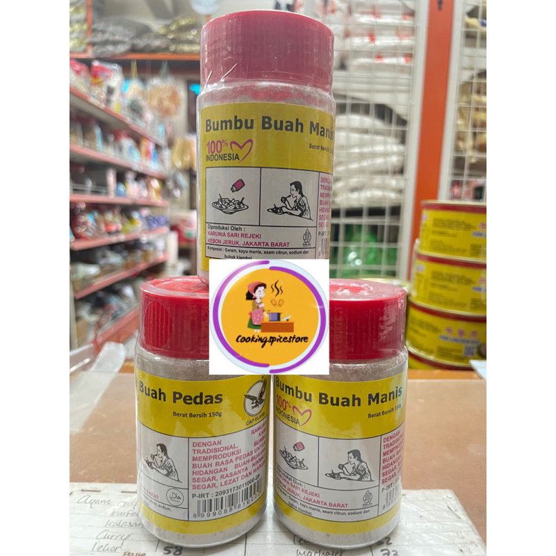 

Elang Botol Bumbu Buah Kiamboy Bumbu Rujak Botol 150g