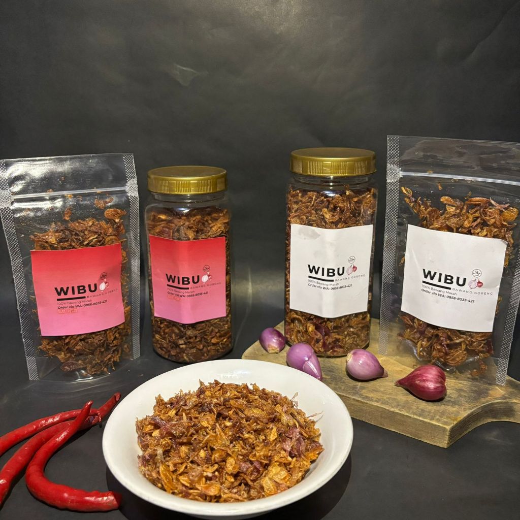 

BAWANG GORENG PREMIUM ASLI BREBES, ORIGINAL DAN PEDAS GURIH