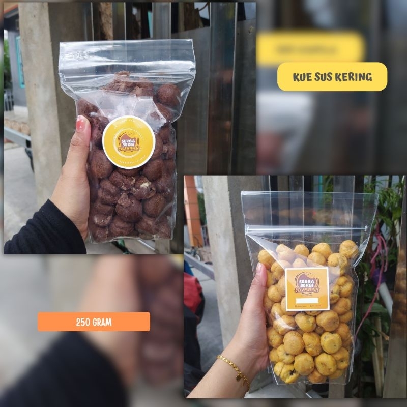 

Sus Cokelat & Vanila Kemasan 250 GRAM | Serba Serbi Jajanan | Cemilan Manis Murah