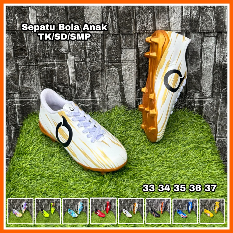 Sepatu Sepak Bola Anak TK SD SMP Ortus Ukuran 33 34 35 36 37 Sepatu Bola Anak Usia 5-15 Tahun Ortus 