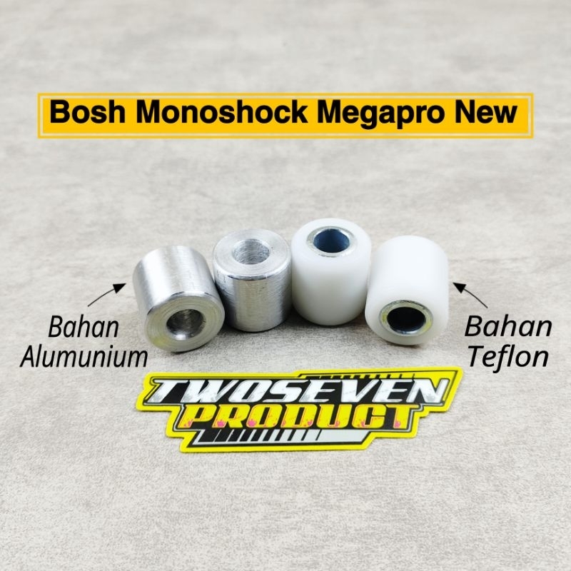 Bosh Monoshock Megapro Bahan Teflon Aluminium Pnp Shock Belakang New Megapro Mono