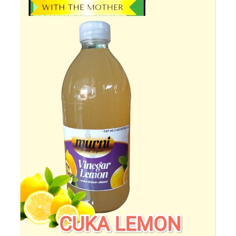 

CUKA LEMON original -- murni - natural - organic 500 ml