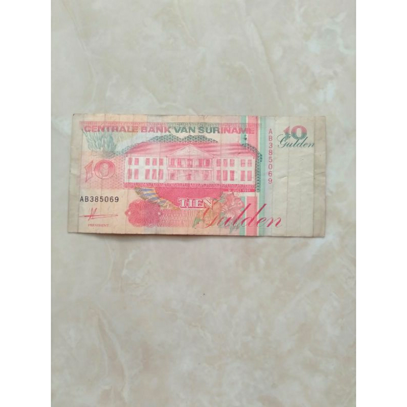 10 gulden Suriname Tien gulden lama bagus