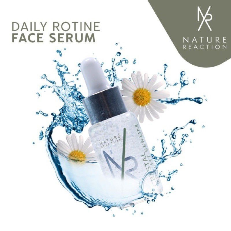 ORIGINAL Paket Reseller 5 pcs Nature Reaction Crystal Bright Serum 20ml Serum NR Glow [agen kecantik