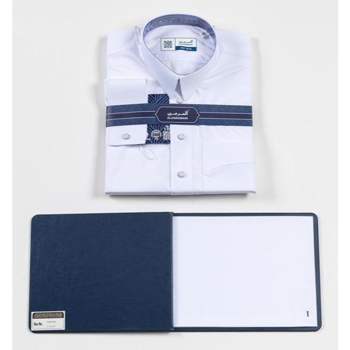 Gamis Jubah Pria Haramain Kerah Kemeja Manset