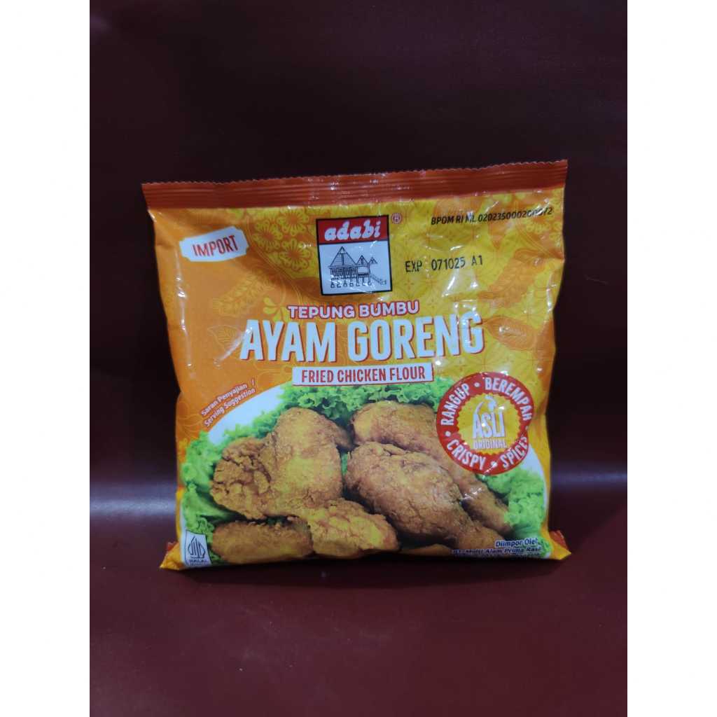 

Adabi Tepung Ayam Goreng Original 150G