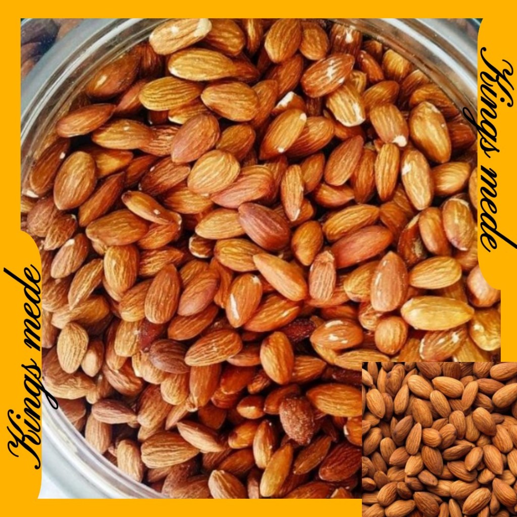 

kacang almod panggang /almond panggang 1000 gram a/ almond matang panggang 1 kilo