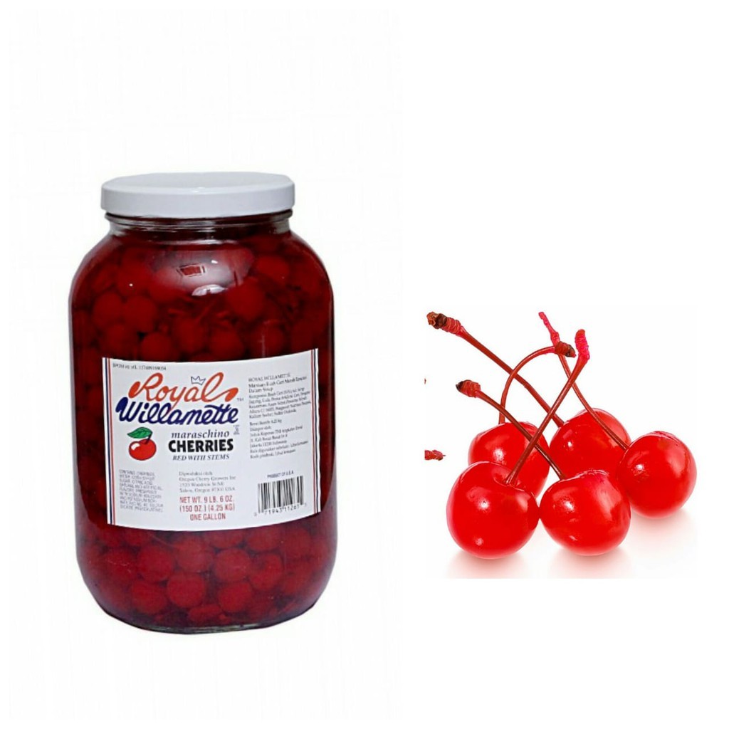 

Cerry Merah Tangkai per 5pcs | Topping Cake