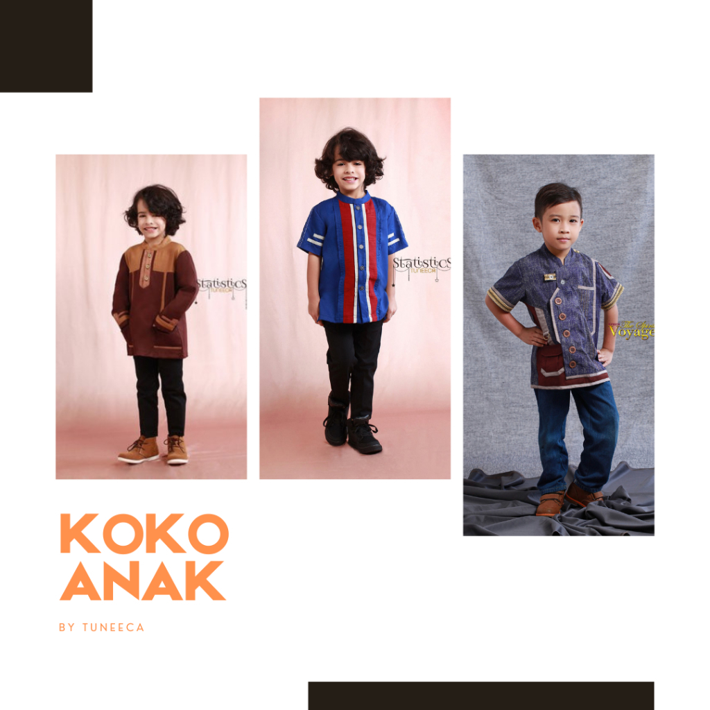 SIMPLY LOOK By Tuneeca Koko Dewasa Bahan Katun - ORIGINAL [Bisa COD]