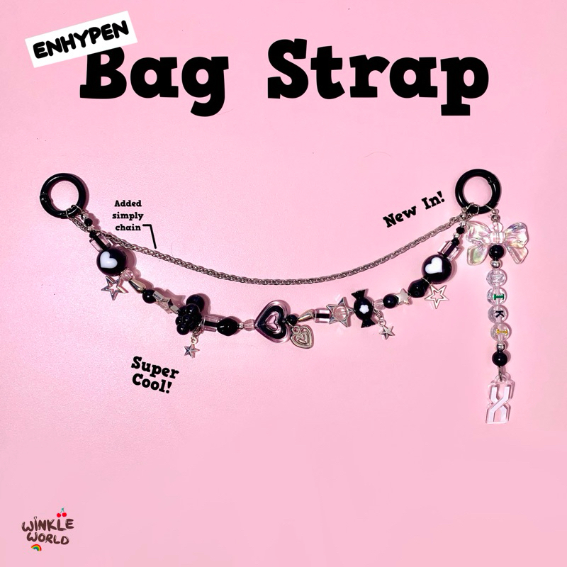 Concert Bag Strap Enhypen / Gantungan Enhypen Hiasan untuk Tas Konser