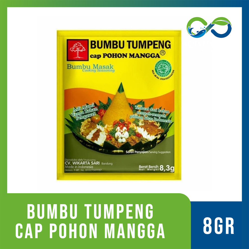 

[AquaEcofarm] BUMBU Tumpeng Rempah Indonesia Sachet Cap Pohon Mangga Bandung