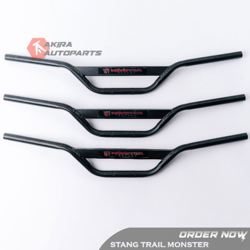 Stang Stir Motor Trail Monster KLX CRF D-Tracker Suzuki TS 125 TS 100 Honco Scrambler Universal Mode