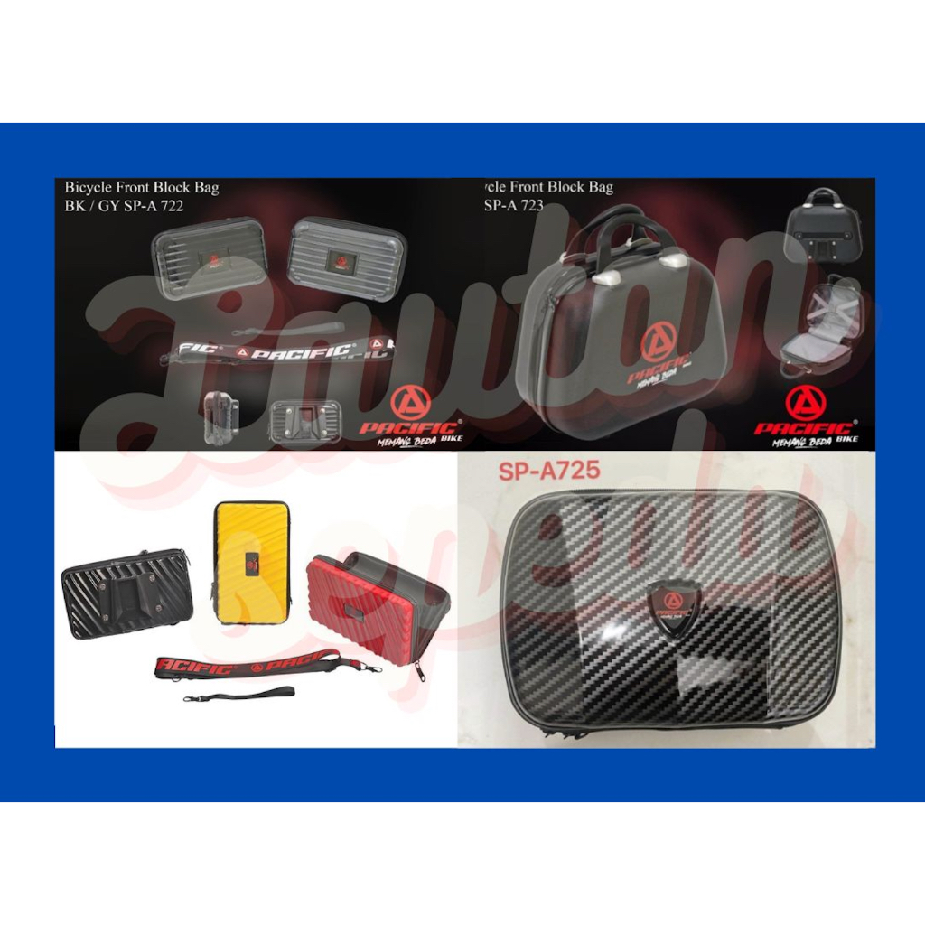 Tas Depan Sepeda Lipat Front Block Bag Aksesoris sepeda SP A722 A723 A725 A726 PACIFIC