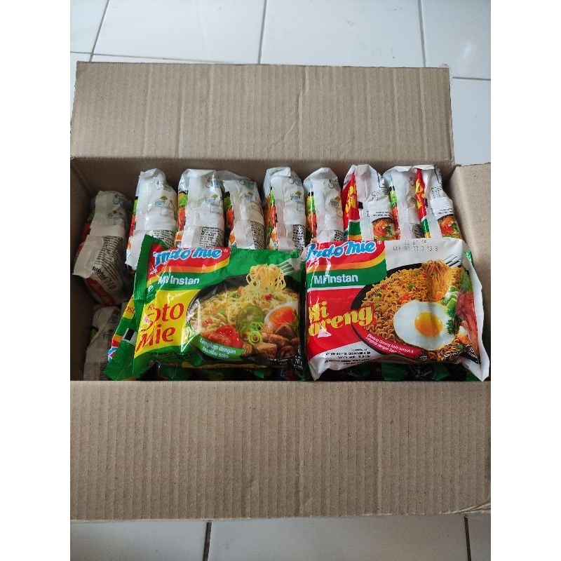 

Indomie Mie Goreng Dan Kuah per dus