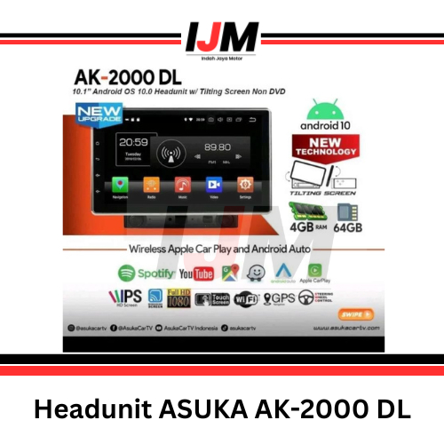 Headunit ASUKA AK 2000 DL