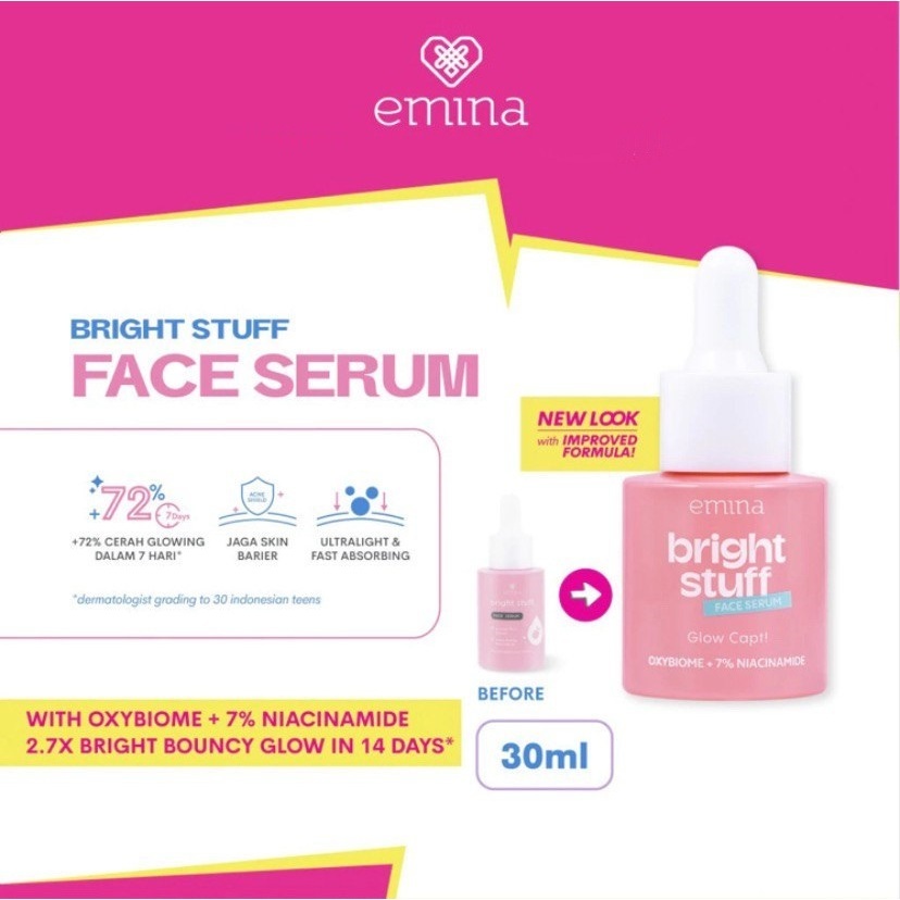 Emina Bright Stuff Face Serum 30ml