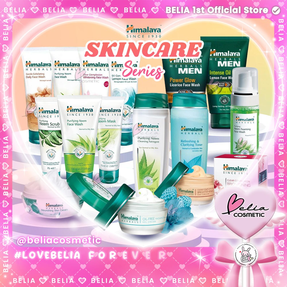 [ BELIA ] Himalaya All Series 50 100 150 | Purifying Neem Face Wash Oil Foam Aloe Scrub Mask Toner