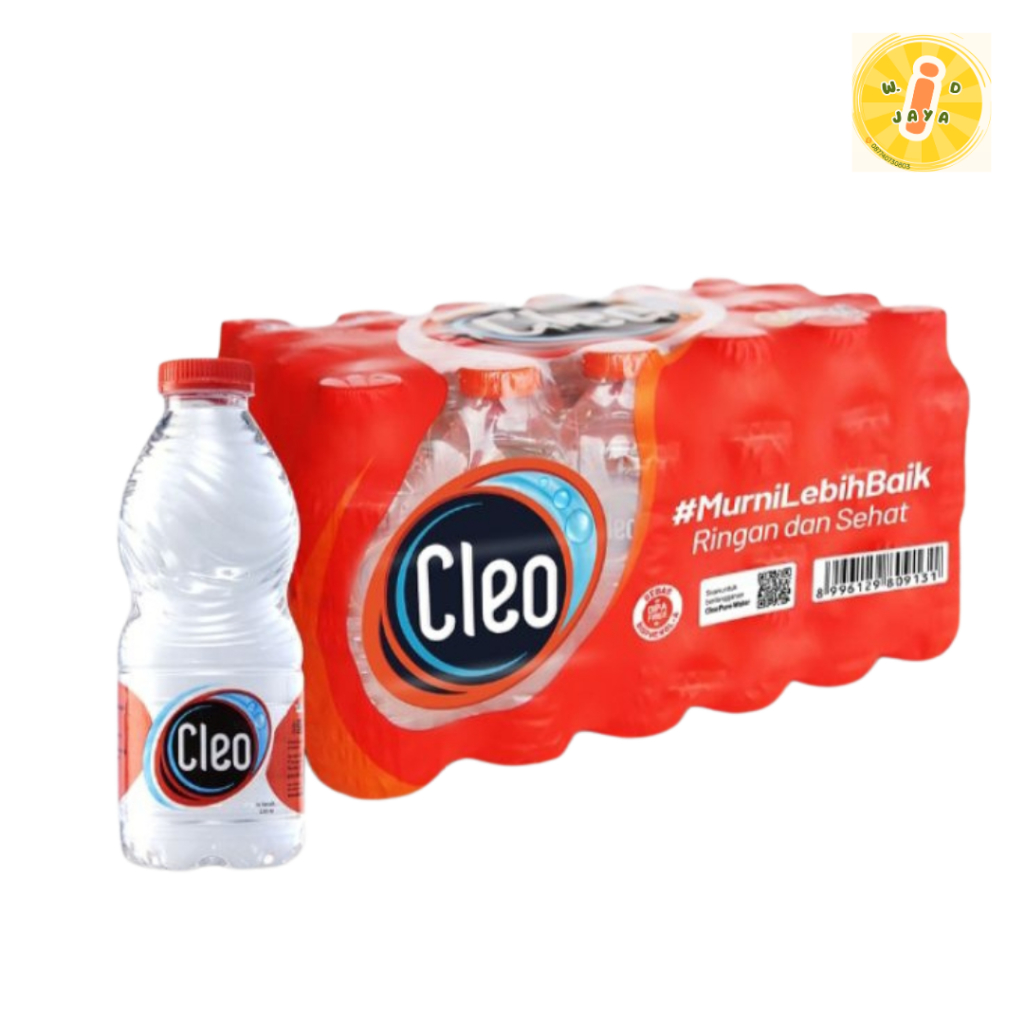 

Cleo Mini 220ml - 1 Dus Isi 24 Botol - Air Minum Cleo