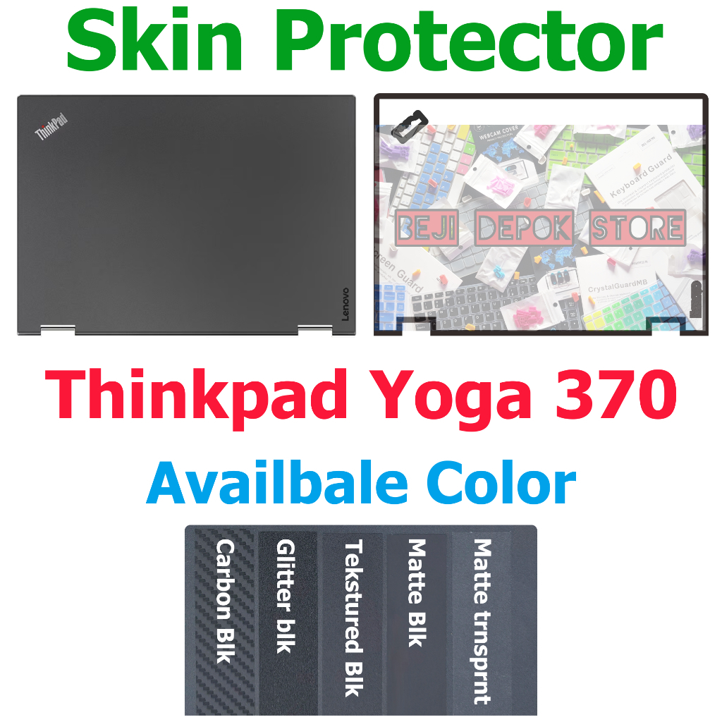 Thinkpad Yoga 370 Skin Guard Garskin