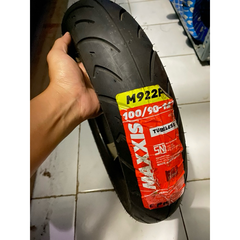 ban scoopy maxxis ring 12 ukuran 100/90