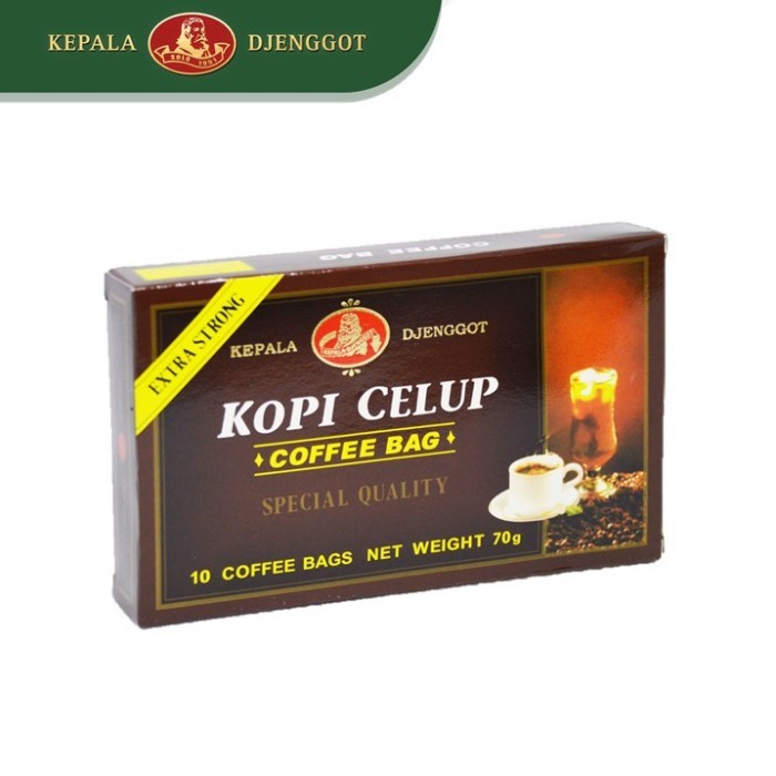 

Kepala Djenggot Kopi Celup Coffee Bag Extra Strong isi 10 packs 70 gr