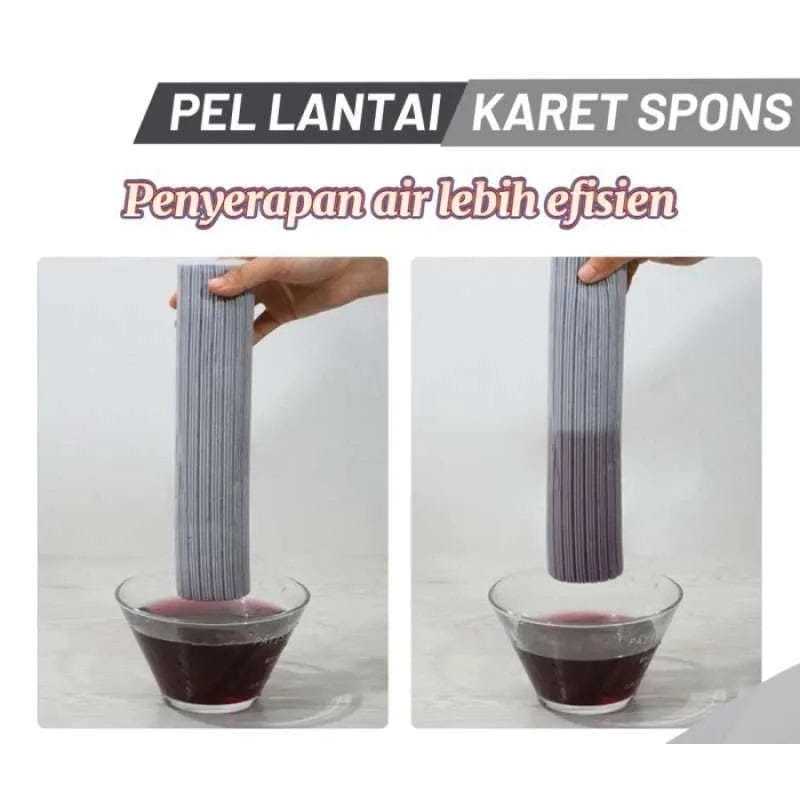 |J.A| ALAT PEL LANTAI SPONS ULTRA SPONS MOP PEL LANTAI KARET MULTIFUNGSI /  ALAT PEL LANTAI MOP MAGI