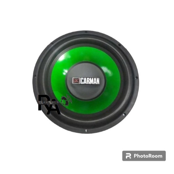 Subwoofer CARMAN CM-1278 subwoofer 12 inch carman CM-1278 Green