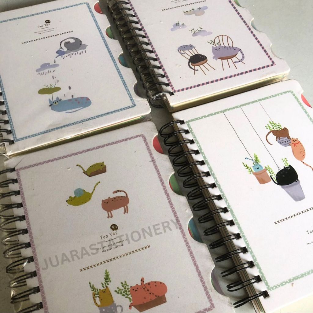 

Buku Tulis Ring A5 (2074) / Notebook Spiral A5 / Journal Book / Sketch Book / Diary Book