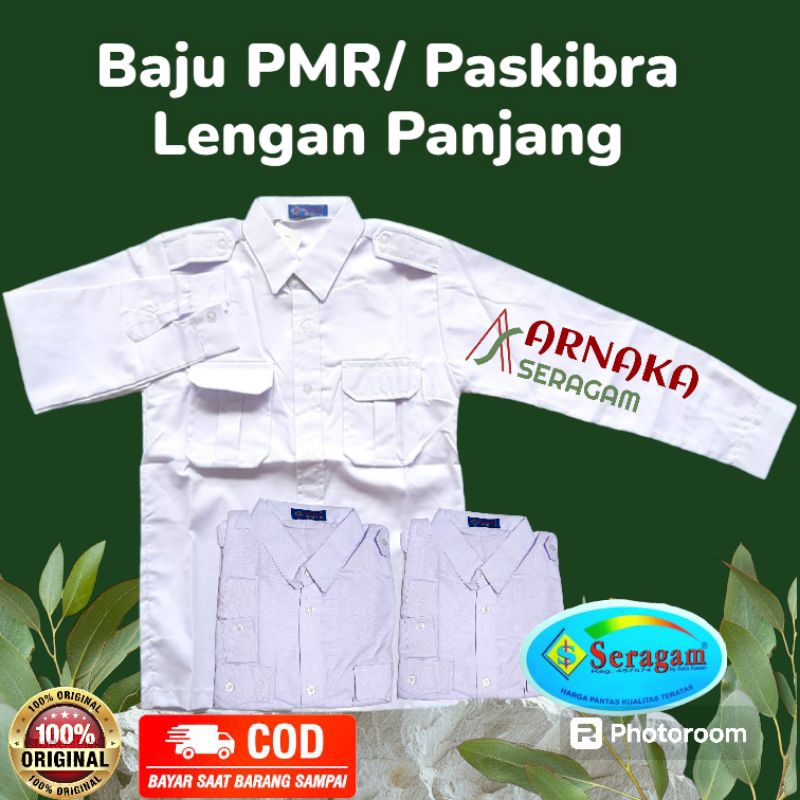 Baju PMR/PASKIBRA Lengan Panjang