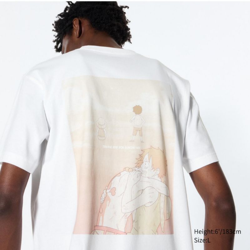 UT One Piece 25th Lengan Pendek Uniqlo | Portgas