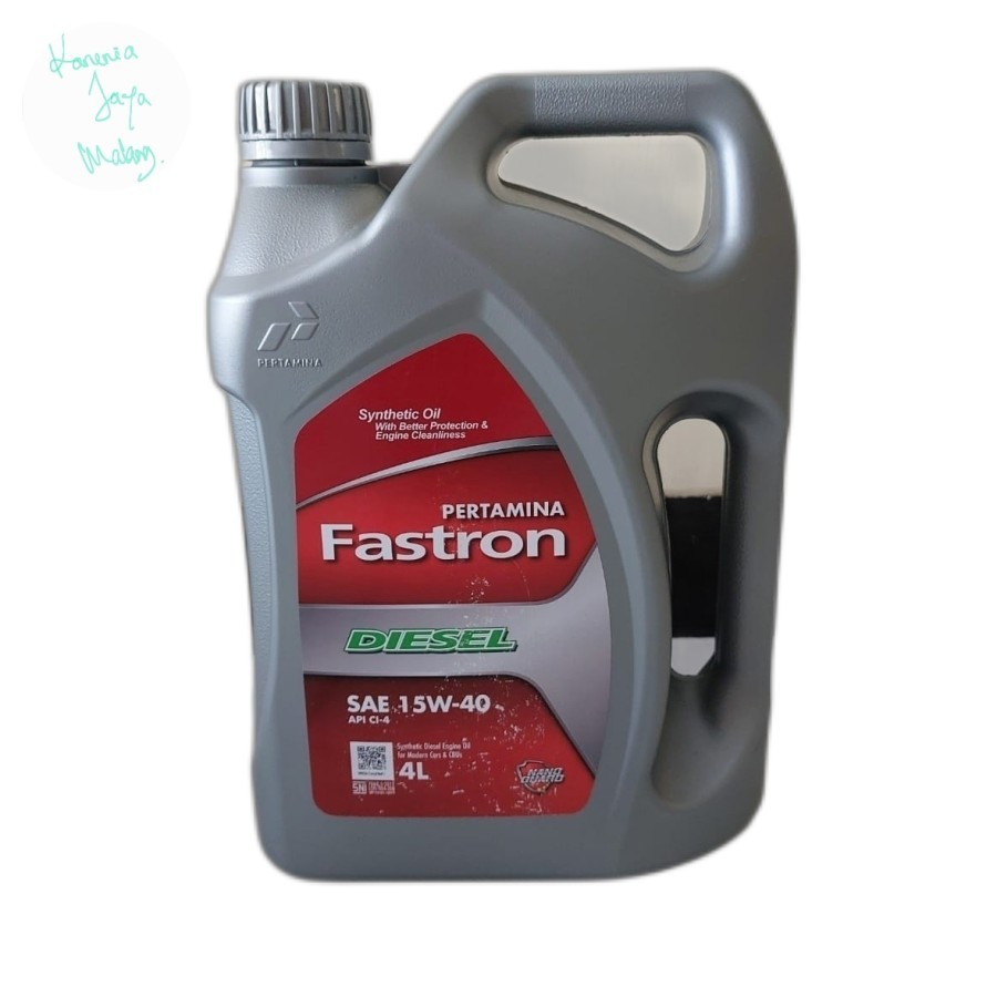 Oli Mesin Fastron Diesel SAE 15W-40 4L (untuk mobil diesel)