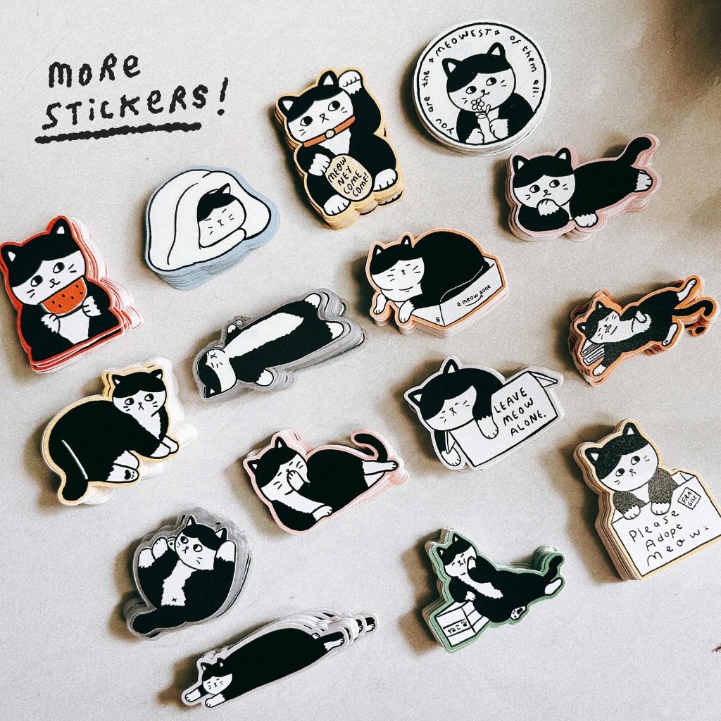 

Asobi Assorted Die Cut Sticker Part 1