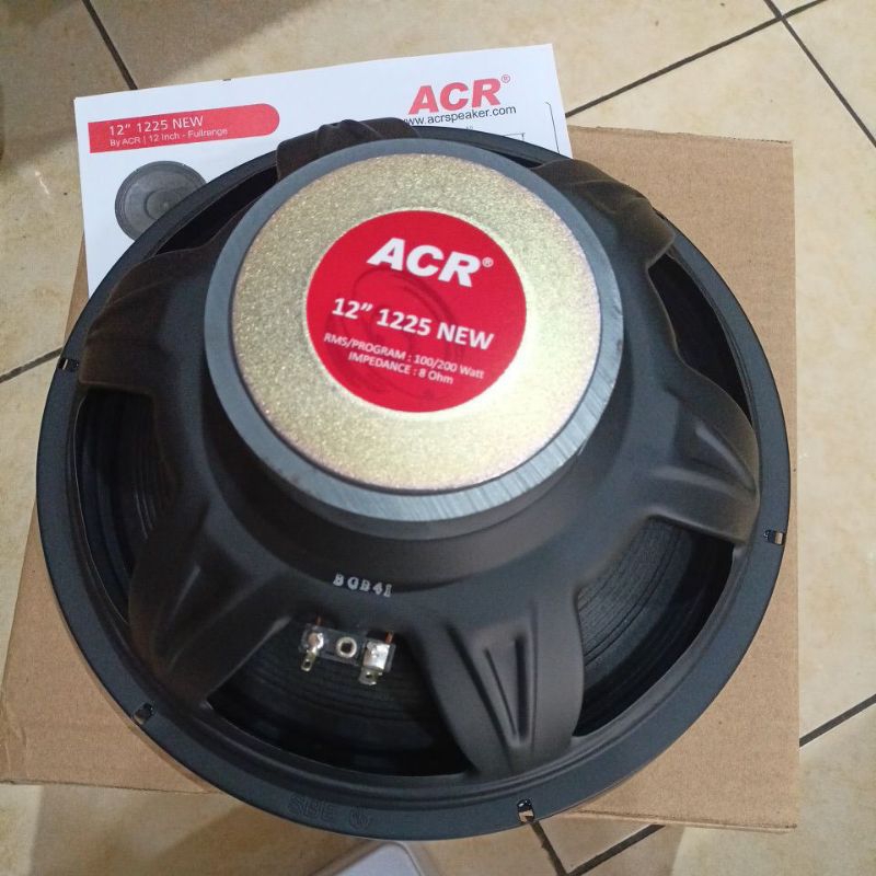 SPEAKER ACR 12" FULLRANGE ACR -1225 NEW