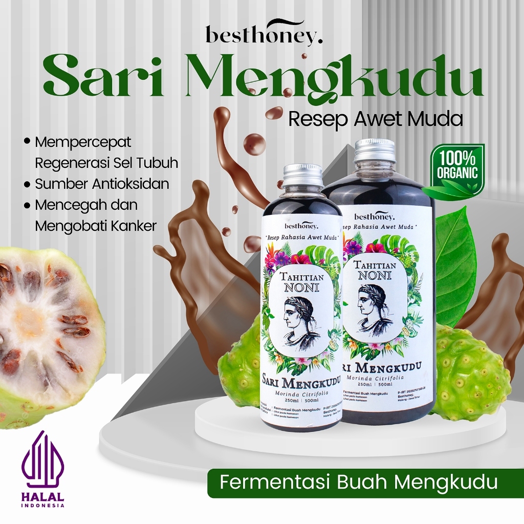 

Best Honey Sari Mengkudu Original Pace Noni Asli Menjaga Kesehatan Jantung 500 ML