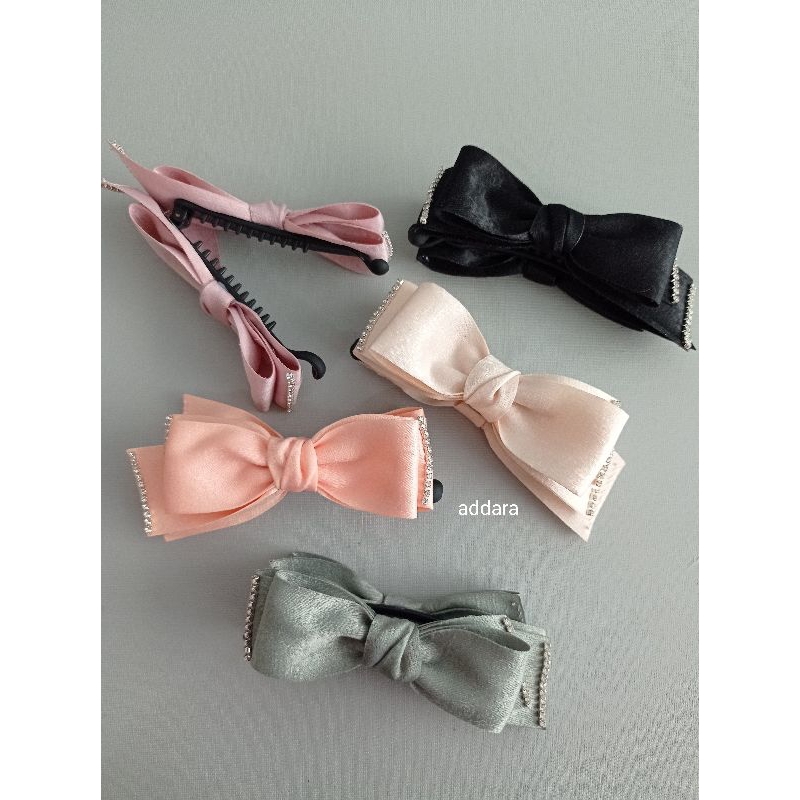 Addara Banana Clip - Jepit rambut pisang jeday hairclaw hair clip jepitan pita