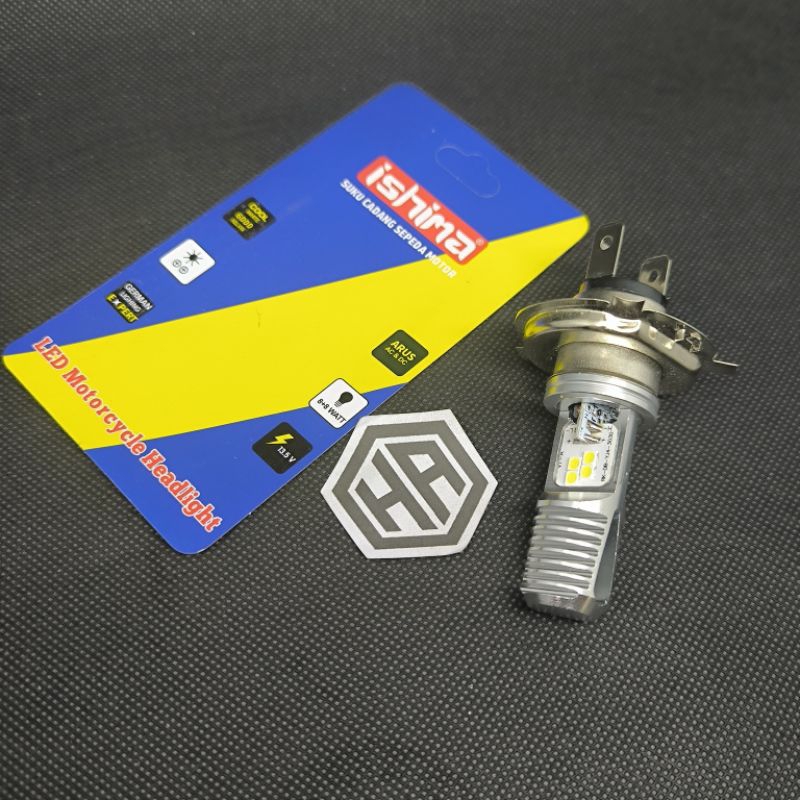 LAMPU LED H4 VIXION SCOOPY CBR 150 AC DC