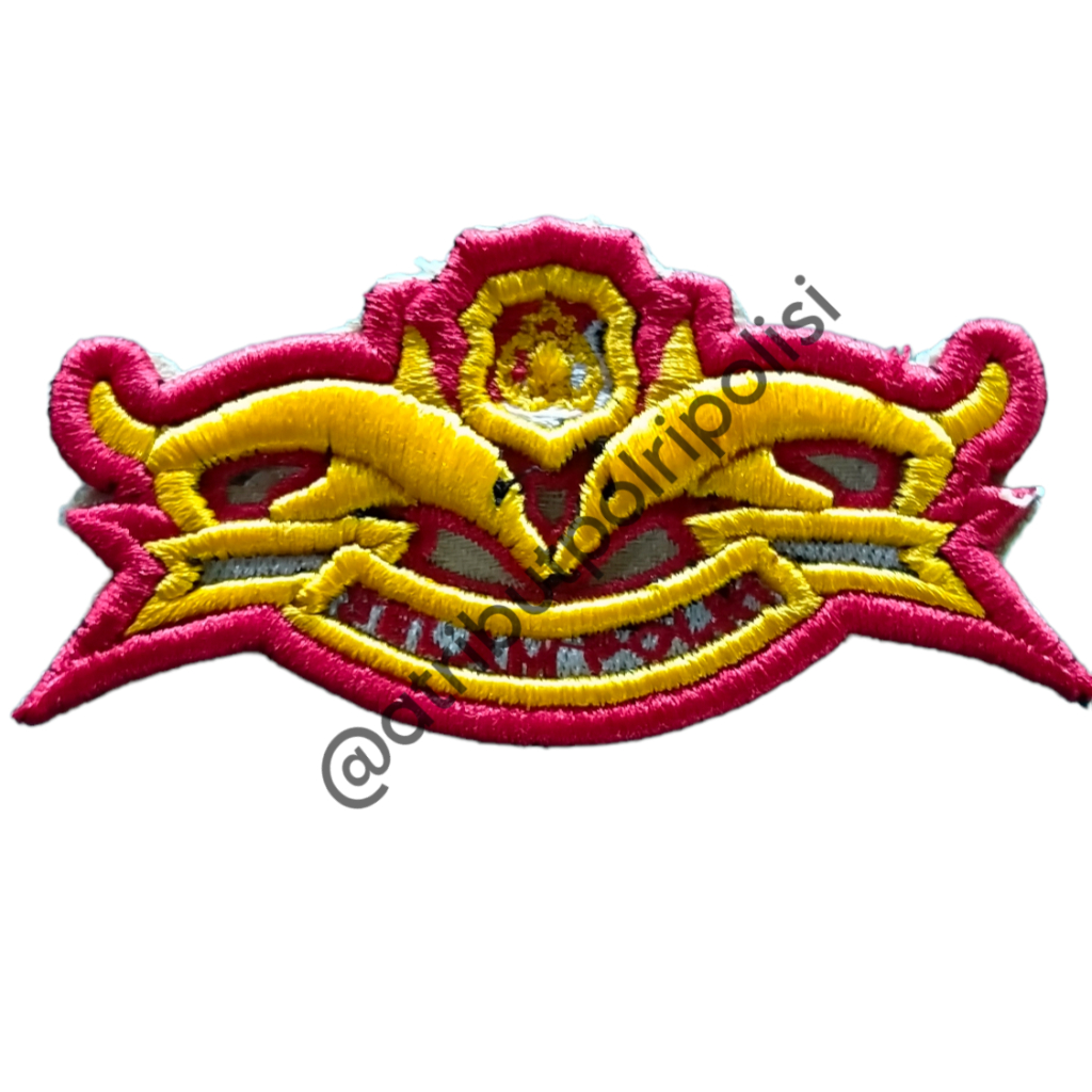 ATRIBUT POLRI / BET POLRI / BREVET POLRI BORDIR TIMBUL HARGA SATUAN SELAM POLRI