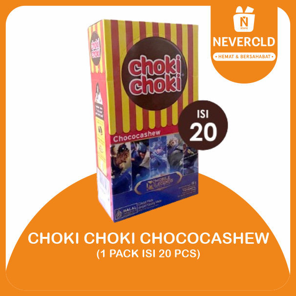 

CHOKICHOKI CHOCOCASHEW 1BOX ISI 20