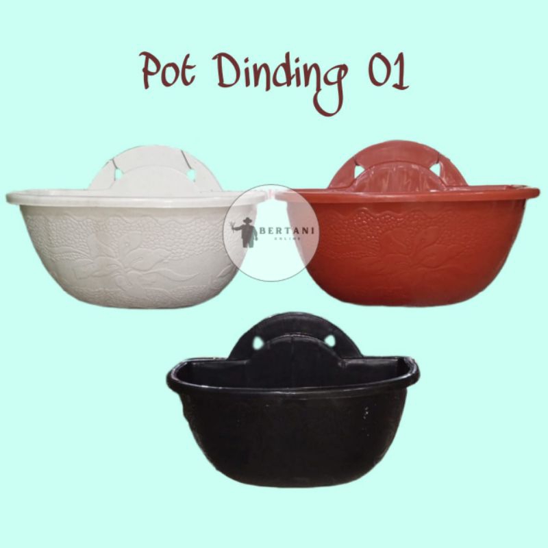 Pot Dinding 01 Budi Jaya Plastik