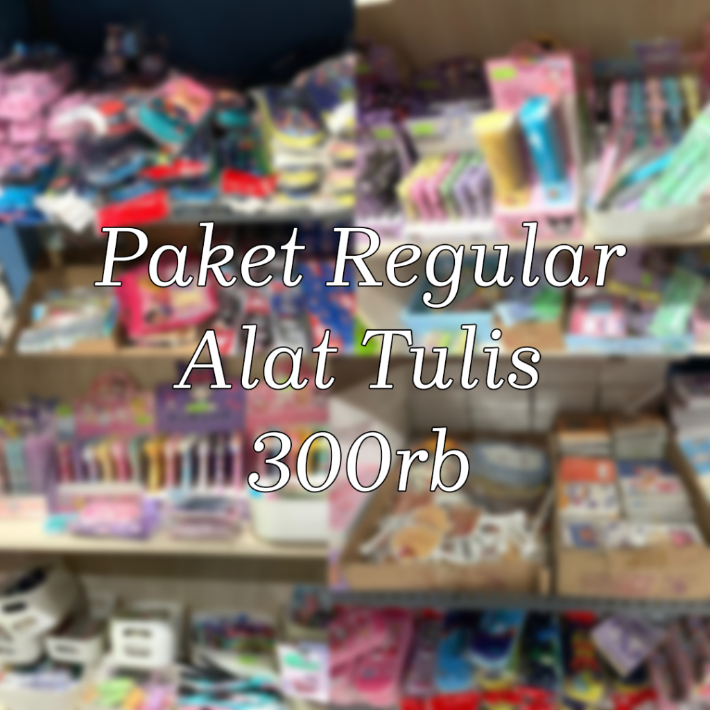 

Paket Regular Alat Tulis 300rb Bebas Pilih JojoFunShop