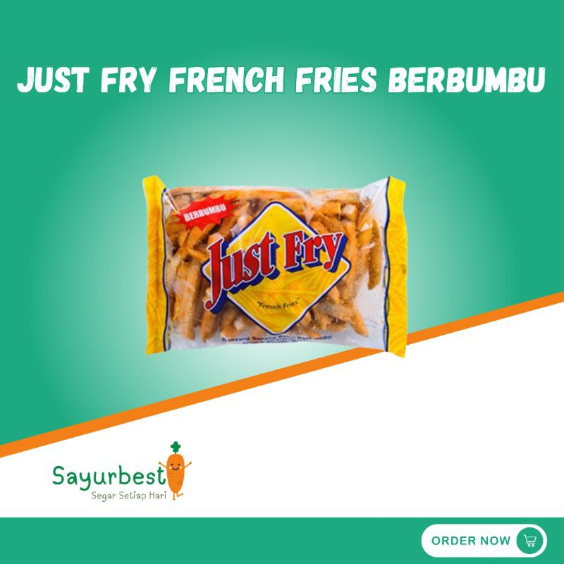 

Just Fry French Fries Berbumbu 450gr