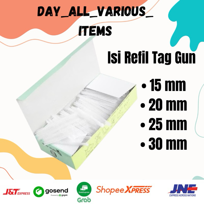 

Arrow Top Pin Tag Pin Isi Refill Tag Gun / Isi 5000 pcs ORIGINAL