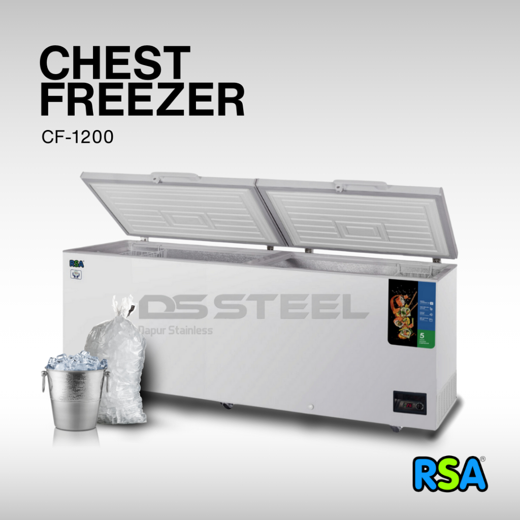 Chest Freezer CF-1200 RSA/Freezer Box RSA CF 1200 / Freezer Box 1050 Liter