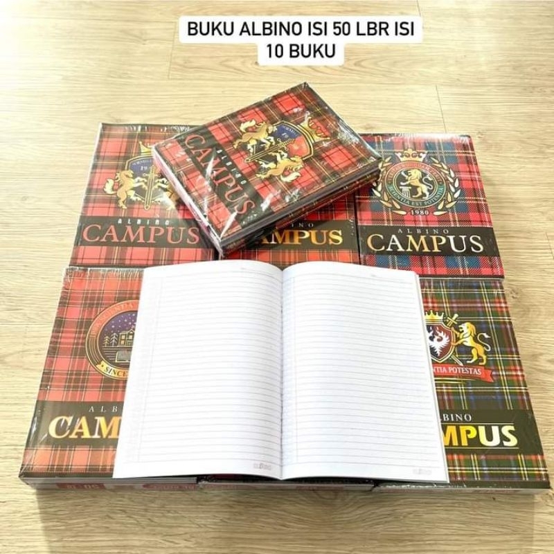 

BUKU ALBINO ISI 50 LBR ISI 10 BUkU BOXY /BESAR